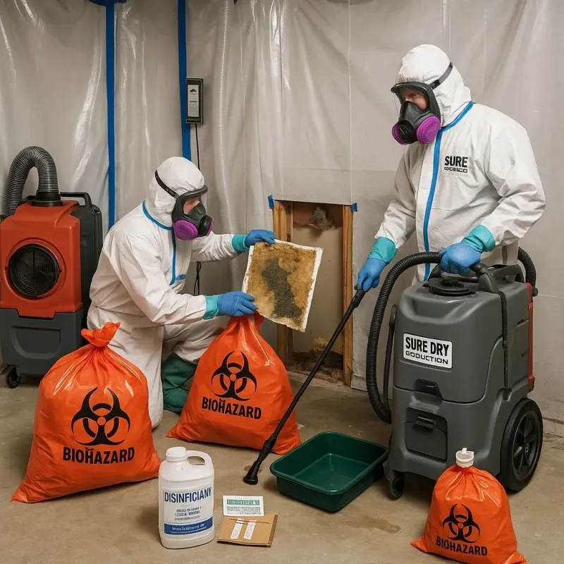 Contaminated Water Handling Protocols process in Peabody, MA