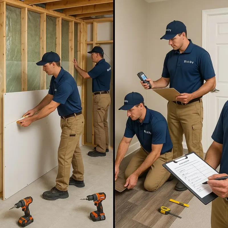 Repairs and Reconstruction process in Peabody, MA
