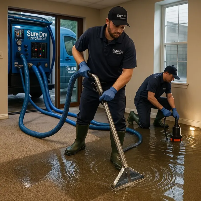 Water Extraction and Removal process in Peabody, MA